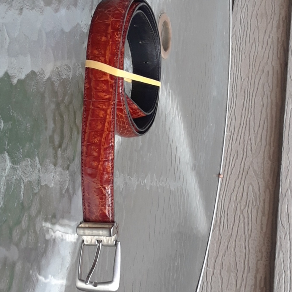 Genuine Alligator Size 49 Belt